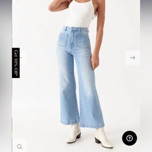 NWOT ROLLA’S sailor jeans